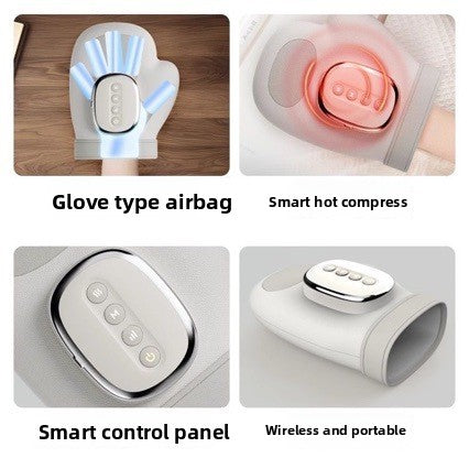 Wireless Hand Massager with Heat and Air Pressure