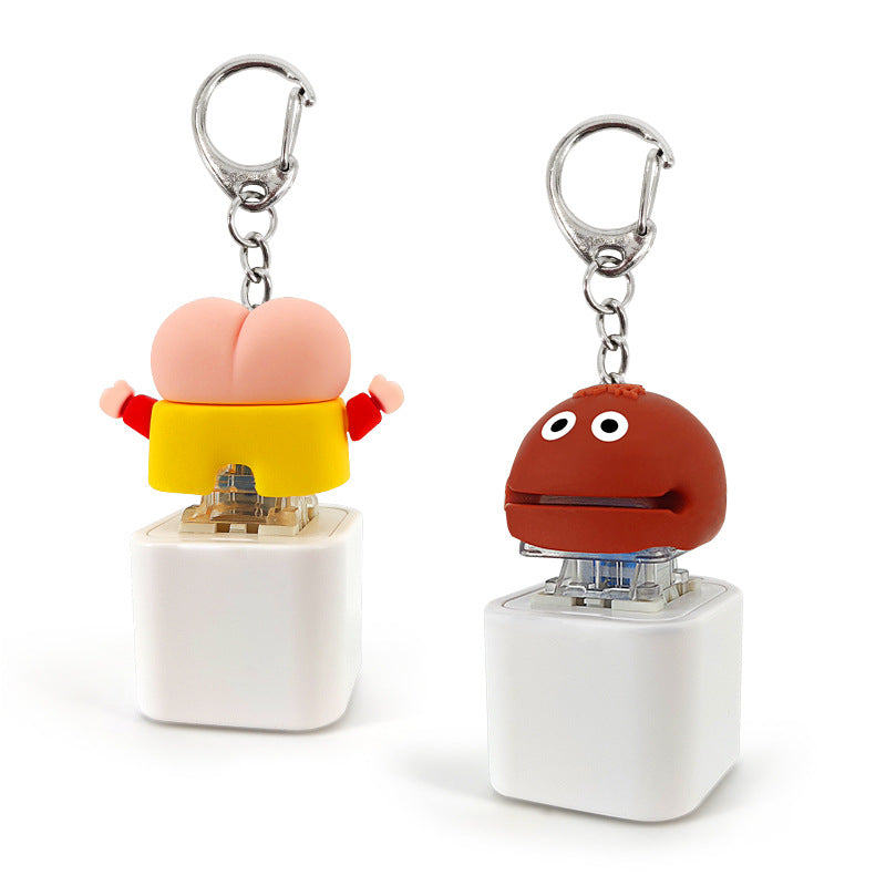 Electronic Sound and Light Toy Keychain